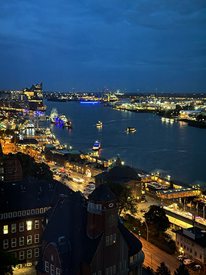 Hamburg bei Nacht